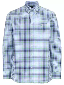 Рубашка Regular Fit хлопковая в клетку