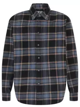 Рубашка Regular Fit хлопковая в клетку