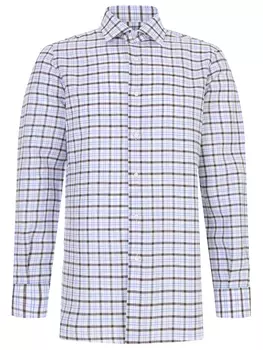 Рубашка Regular Fit хлопковая в клетку STILE LATINO