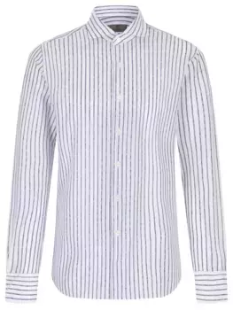Рубашка Regular Fit хлопковая в полоску
