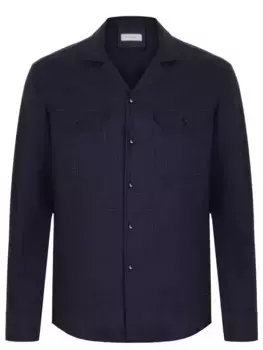 Рубашка Regular Fit из хлопка и лиоцелла