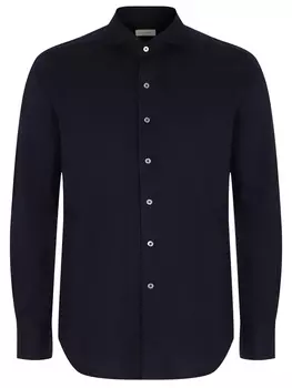 Рубашка Regular Fit из хлопка и лиоцелла CANALI