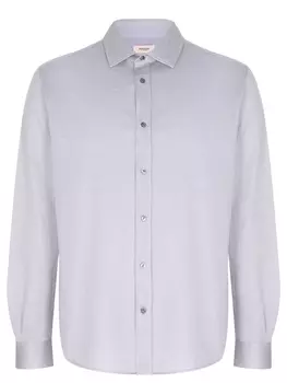 Рубашка Regular Fit из хлопка и шелка AGNONA