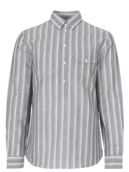 Рубашка Regular Fit из льна и хлопка