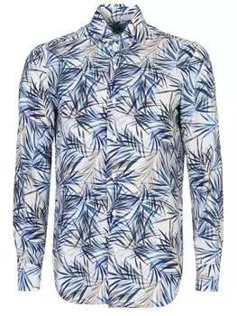 Рубашка Regular Fit из вискозы