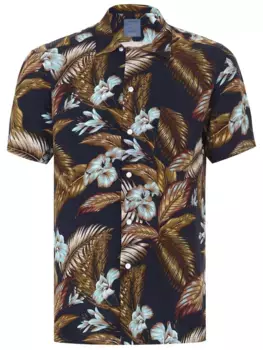 Рубашка Regular Fit из вискозы