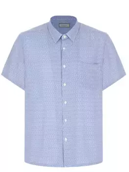 Рубашка Regular Fit из вискозы