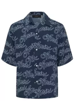 Рубашка Regular Fit из вискозы