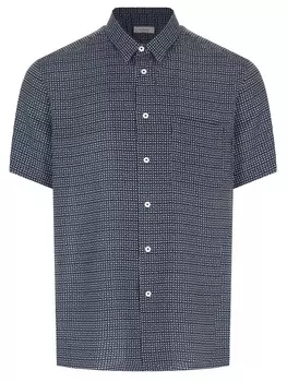 Рубашка Regular Fit из вискозы CANALI