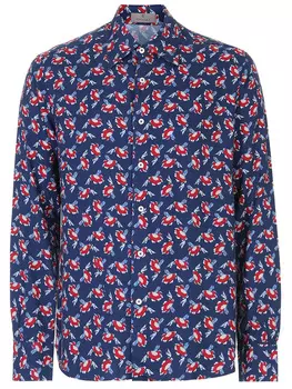 Рубашка Regular Fit из вискозы