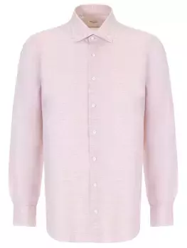 Рубашка Regular Fit льняная