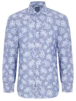 Рубашка Regular fit льняная