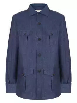 Рубашка Regular Fit льняная