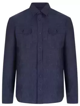 Рубашка Regular Fit льняная