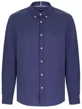 Рубашка Regular Fit льняная