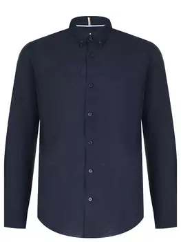 Рубашка Regular Fit льняная BOSS