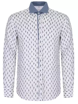 Рубашка Regular Fit льняная CORTIGIANI