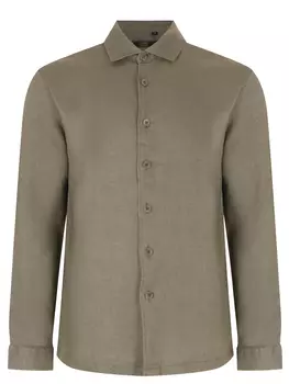 Рубашка Regular Fit льняная CUDGI