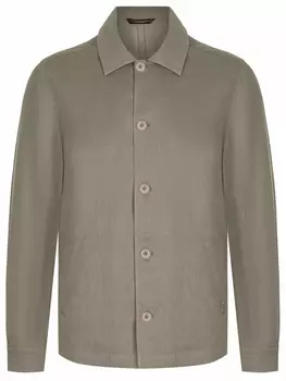 Рубашка Regular Fit льняная CUDGI