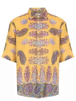 Рубашка Regular Fit льняная ETRO