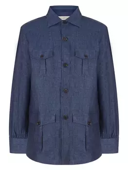 Рубашка Regular Fit льняная FIORONI CASHMERE