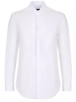 Рубашка Regular Fit льняная GIORGIO ARMANI