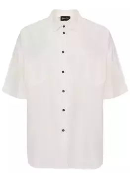 Рубашка Regular Fit однотонная