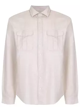 Рубашка Regular Fit однотонная BML