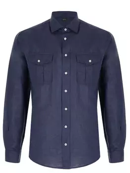 Рубашка Regular Fit однотонная BML