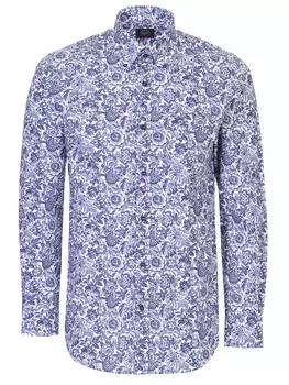 Рубашка regular fit с принтом