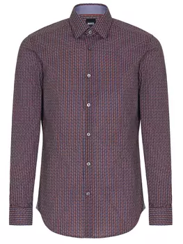 Рубашка Regular Fit с принтом