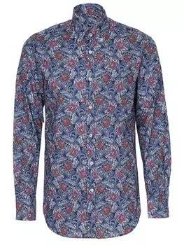 Рубашка regular fit с принтом