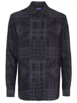 Рубашка Regular Fit с принтом