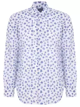 Рубашка Regular fit с принтом