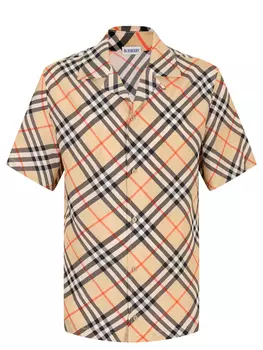 Рубашка Regular Fit шелковая BURBERRY