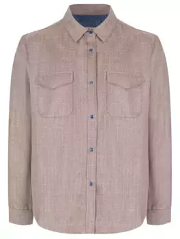 Рубашка Regular Fit шерсти и шелка