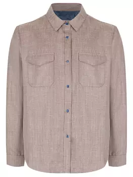 Рубашка Regular Fit шерсти и шелка CASTANGIA