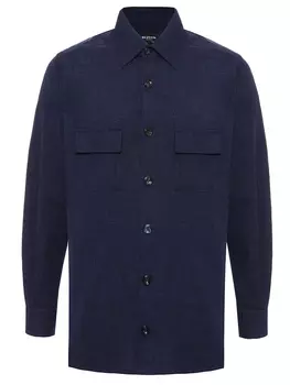 Рубашка Regular Fit шерстяная KITON
