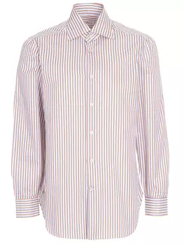 Рубашка regular fit в полоску