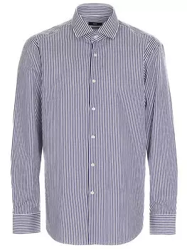 Рубашка regular fit в полоску