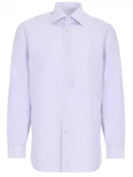 Рубашка regular fit в полоску