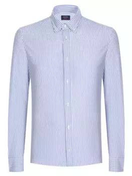 Рубашка Regular Fit в полоску