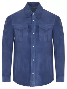 Рубашка Regular Fit замшевая FIORONI CASHMERE