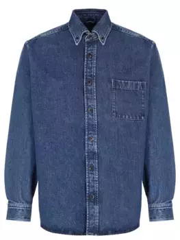 Рубашка Relaxed Fit джинсовая