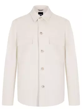 Рубашка Relaxed Fit из вискозы BOSS