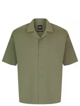 Рубашка Relaxed Fit льняная BOSS