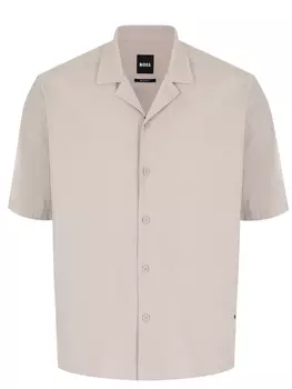 Рубашка Relaxed Fit льняная BOSS