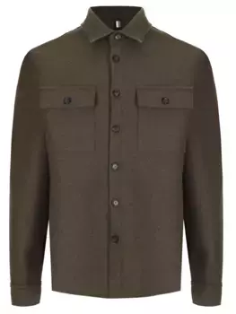 Рубашка Relaxed Fit шерстяная