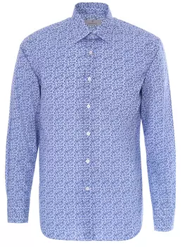 Рубашка с цветочным паттерном