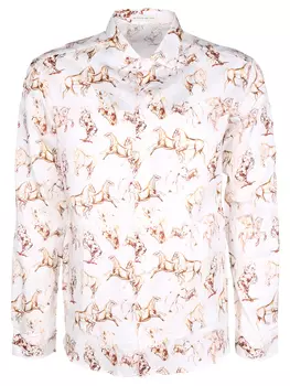 Рубашка с принтом